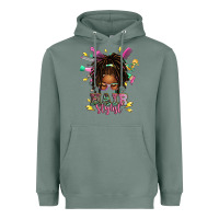 Sage afro locs hair stylist messy bun tbw Heavyweight Hoodie - texasbilliewilder