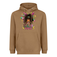 Toasted Coconut afro locs hair stylist messy bun tbw Heavyweight Hoodie - texasbilliewilder