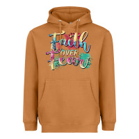 Meerkat faith over fear Heavyweight Hoodie - Zillion Design Studio