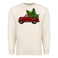 Christmas Trees With Truck Premium Sweatshirt | Teevron