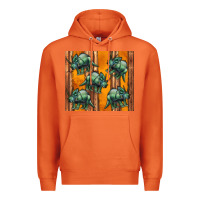 Carrot dinosaur triceratops Premium Hoodie - Artiststas