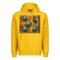Lemon dinosaur triceratops Premium Hoodie - Artiststas