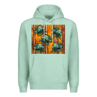 Seafoam dinosaur triceratops Premium Hoodie - Artiststas