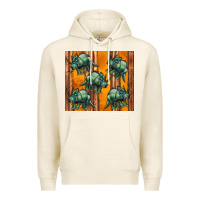 Tofu dinosaur triceratops Premium Hoodie - Artiststas