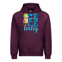 Mauve Wine ice ice baby with popsicle Urban Hoodie - AdoDesignShop