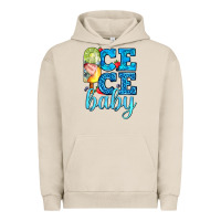 Pigment French Oak ice ice baby with popsicle Urban Hoodie - AdoDesignShop
