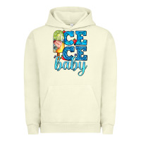 Pigment Pistachio ice ice baby with popsicle Urban Hoodie - AdoDesignShop