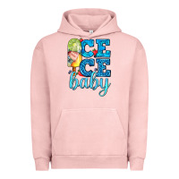 Pigment Salmon ice ice baby with popsicle Urban Hoodie - AdoDesignShop
