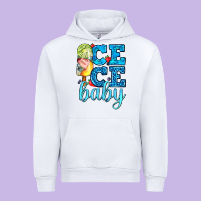 Ice Ice Baby With Popsicle Urban Hoodie Designed By Adodesignshop