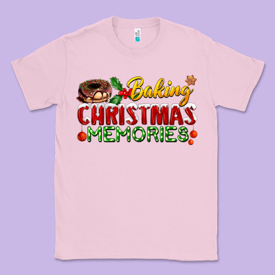 Baking Christmas Memories Classic Tee Designed By Fadigitalartstudio