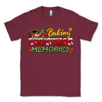 Burgundy baking christmas memories Classic Tee - FaDigitalArtStudio