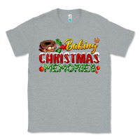 Heather Grey baking christmas memories Classic Tee - FaDigitalArtStudio