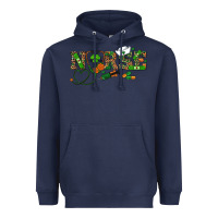 Navy St. Patrick's Day Nurse Heavyweight Hoodie - RanaPortraitStore