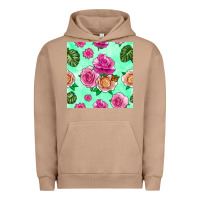 Pigment Burro floral background Urban Hoodie - BundleAndBundleShop