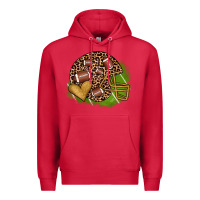 Cardinal american football helmet Premium Hoodie - JahusDesignShop