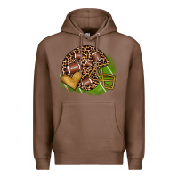 Chestnut american football helmet Premium Hoodie - JahusDesignShop