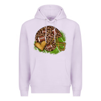 Lilac american football helmet Premium Hoodie - JahusDesignShop