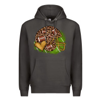 Smoke american football helmet Premium Hoodie - JahusDesignShop