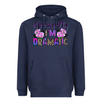 Navy apparently im dramatic Heavyweight Hoodie - texasbilliewilder