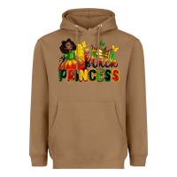 Toasted Coconut black princess Heavyweight Hoodie - Zillion Design Studio