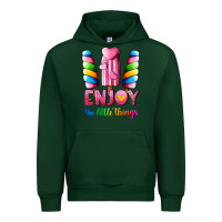 Forest Green enjoy the little things Urban Hoodie - AdoDesignShop
