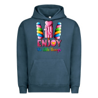 Pigment Midnight Navy enjoy the little things Urban Hoodie - AdoDesignShop