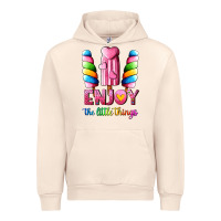 Sandshell enjoy the little things Urban Hoodie - AdoDesignShop