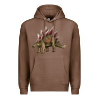 Chestnut dinosaur stegosaurus Premium Hoodie - Artiststas