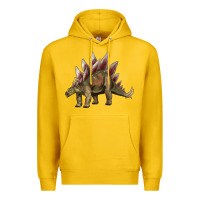 Lemon dinosaur stegosaurus Premium Hoodie - Artiststas