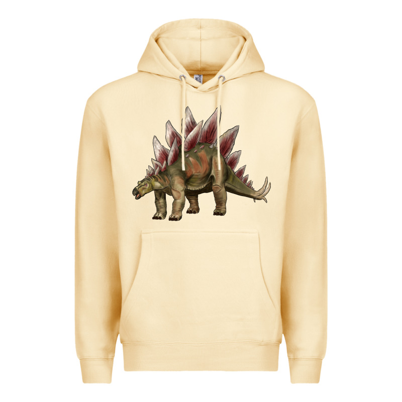 Dinosaur Stegosaurus Premium Hoodie by Artiststas | Teevron