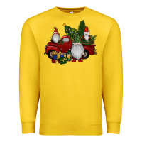 Lemon christmas gnomes with truck Premium Sweatshirt - RanaPortraitStore