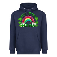 Navy st patrick's day one lucky mama Heavyweight Hoodie - RanaPortraitStore