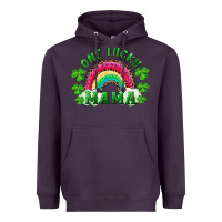 Plum st patrick's day one lucky mama Heavyweight Hoodie - RanaPortraitStore
