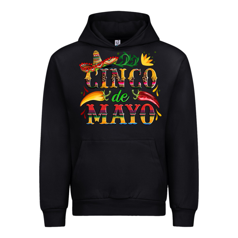 Cinco De Mayo With Pepper And Sombrero Urban Hoodie by Artiststas | Teevron