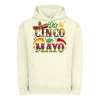 Pigment Pistachio cinco de mayo with pepper and sombrero Urban Hoodie - Artiststas