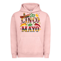 Pigment Salmon cinco de mayo with pepper and sombrero Urban Hoodie - Artiststas