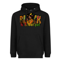 Black black is beautiful Heavyweight Hoodie - Zillion Design Studio