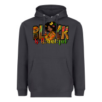 Smoke black is beautiful Heavyweight Hoodie - Zillion Design Studio