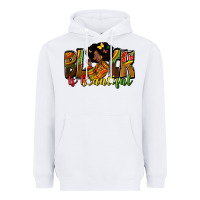 White black is beautiful Heavyweight Hoodie - Zillion Design Studio