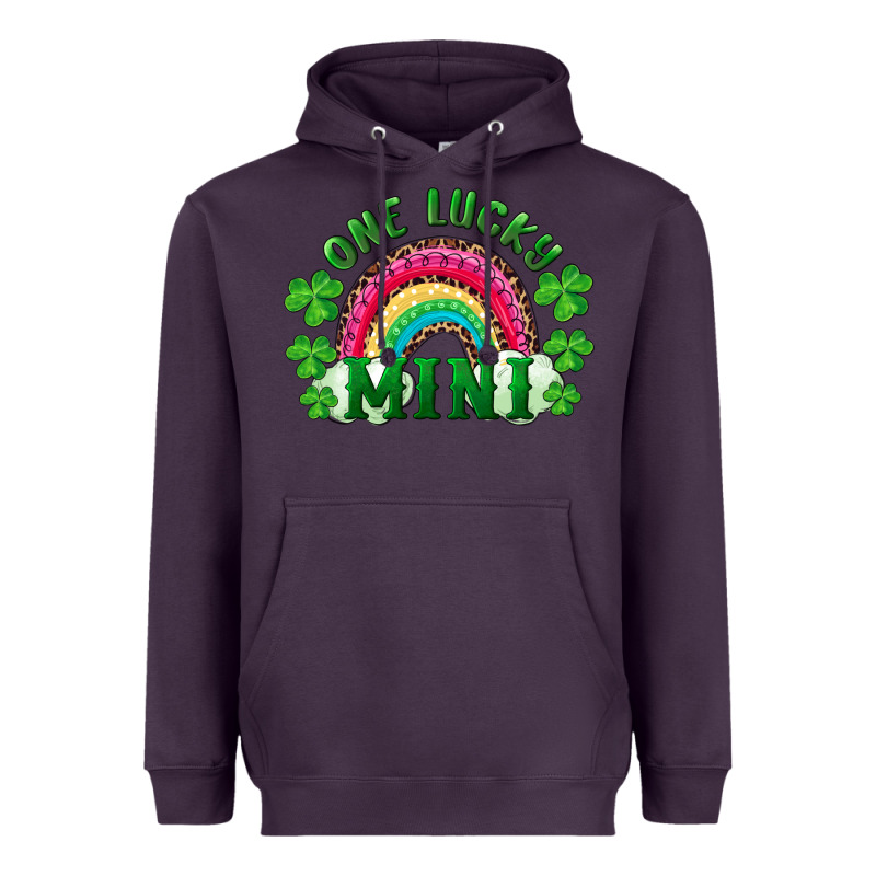 St. Patrick's Day One Lucky Mini Heavyweight Hoodie by RanaPortraitStore | Teevron
