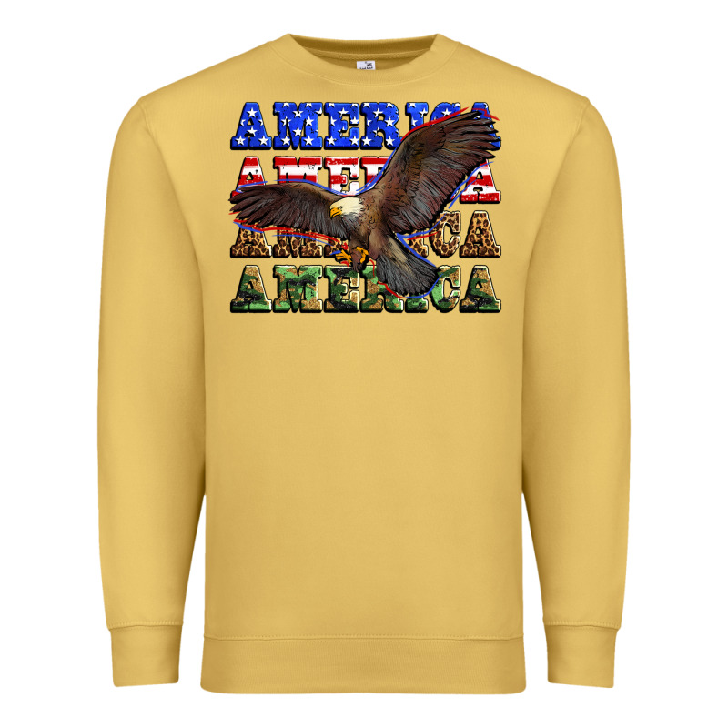 America America America America Premium Sweatshirt by Zillion Design Studio | Teevron
