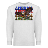 Oatmeal Heather america america america america Premium Sweatshirt - Zillion Design Studio