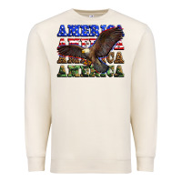 Sandshell america america america america Premium Sweatshirt - Zillion Design Studio