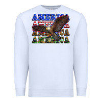 White america america america america Premium Sweatshirt - Zillion Design Studio