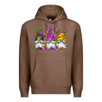 Chestnut mardi gras gnomes Premium Hoodie - Jasminsmagicworld
