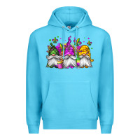 Ocean Blue mardi gras gnomes Premium Hoodie - Jasminsmagicworld