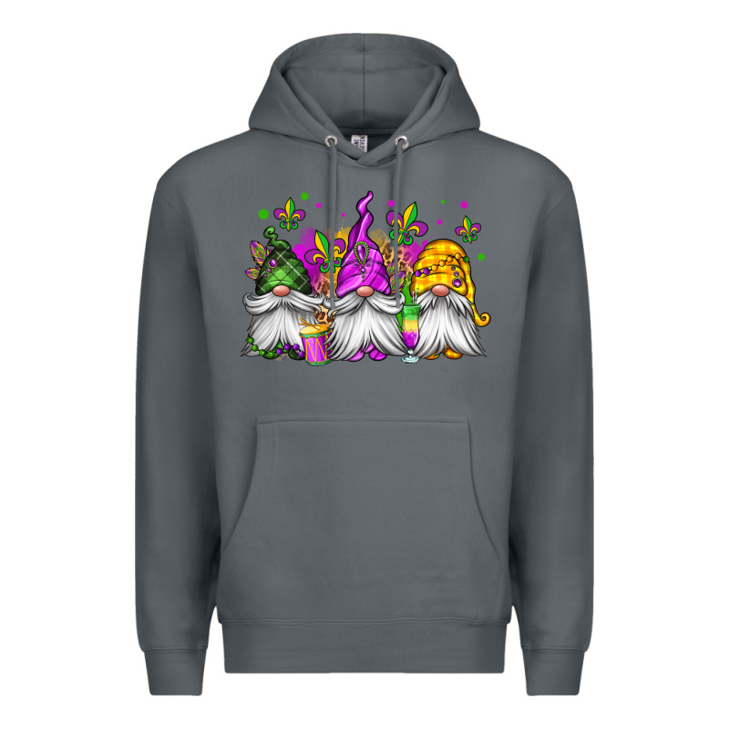 Mardi Gras Gnomes Premium Hoodie by Jasminsmagicworld | Teevron