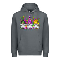 Rock mardi gras gnomes Premium Hoodie - Jasminsmagicworld