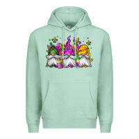 Seafoam mardi gras gnomes Premium Hoodie - Jasminsmagicworld