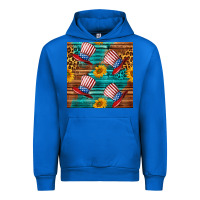Cobalt celebrity hat with leopard Urban Hoodie - BundleAndBundleShop